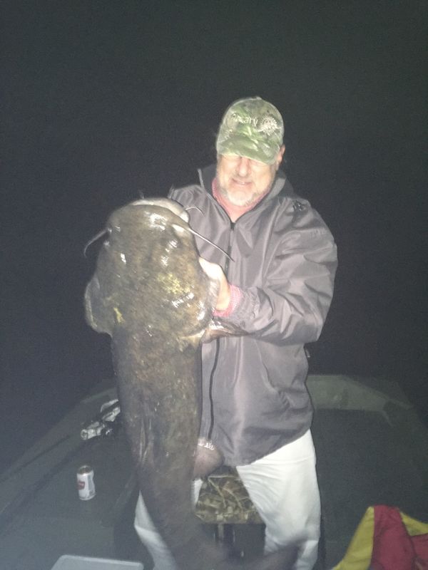Night Fishing The Susquehanna In PA Bait Fishing And Accidently Caught