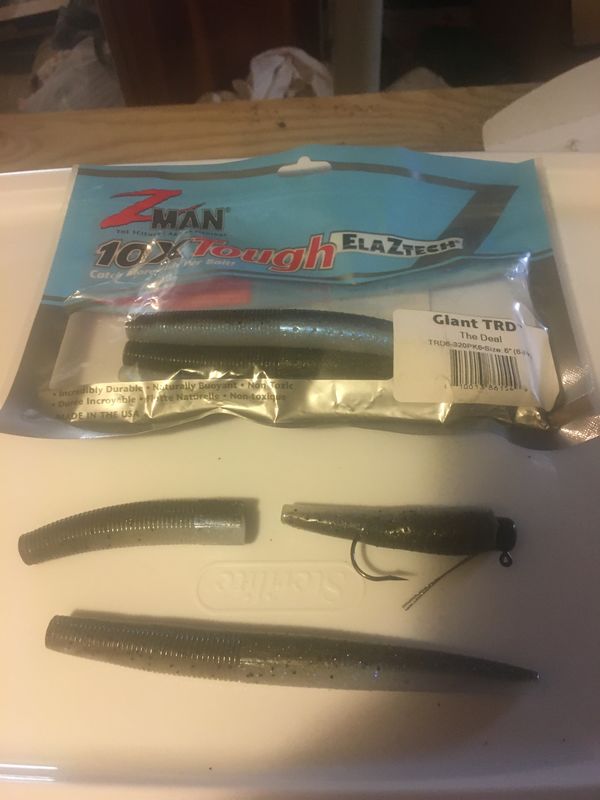 Zman Giant TRD I love the zman TRD for ned rigging Love the Big TRD