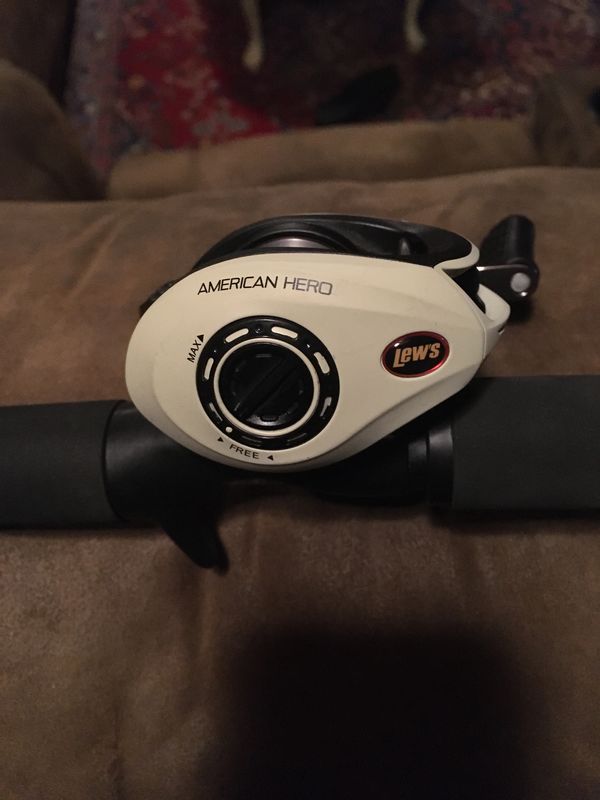 Lews American Hero combos: My new Lews AmericanHero bait caster arrived  today I can't wait to use it .but this post is to bring awareness to what Lews  American Hero rod and