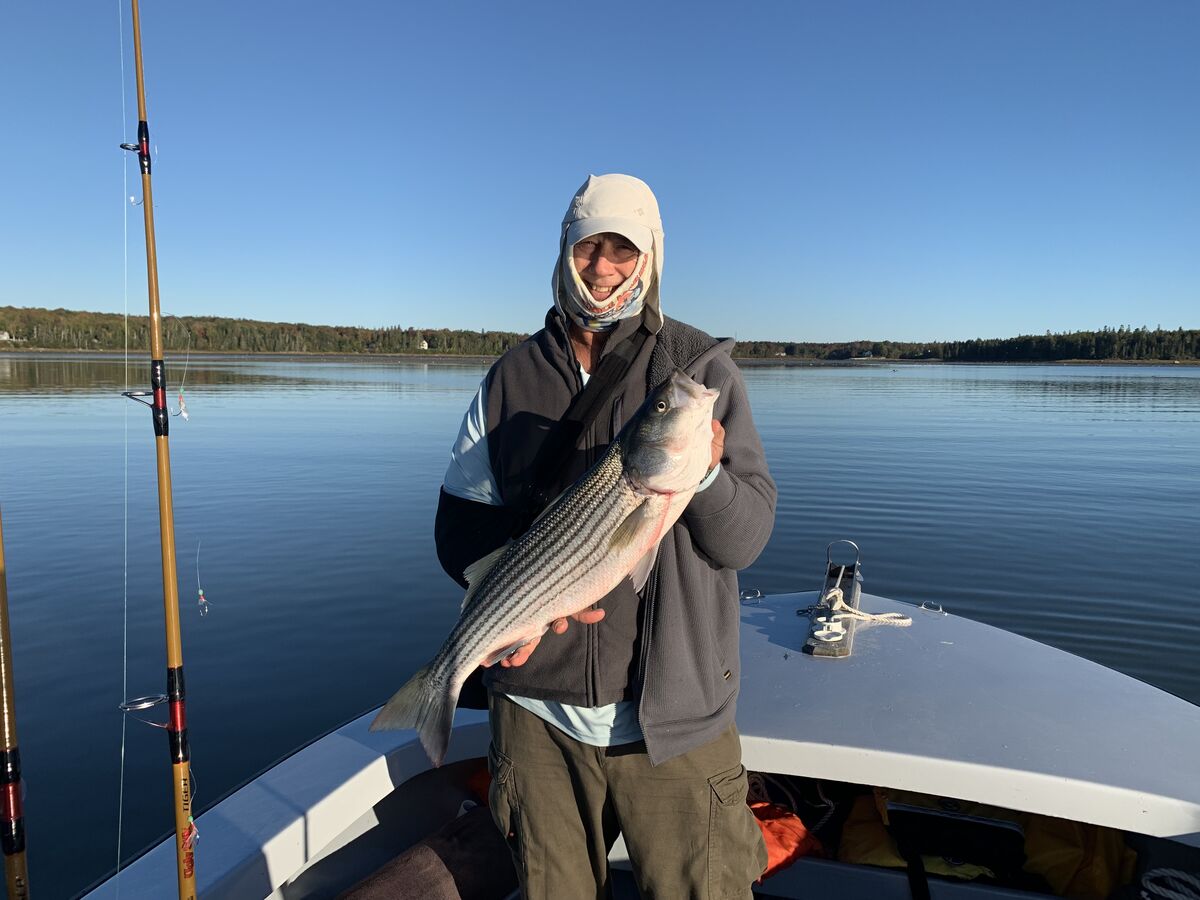 Brooklin Maine Fishing Made it up to see the grandkids in Maine and