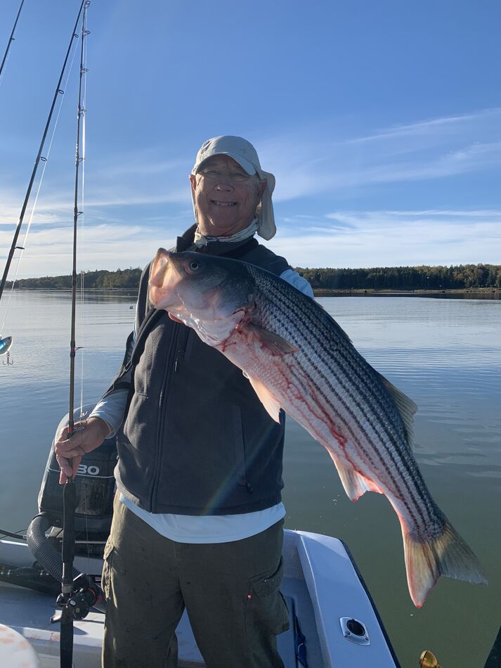 Brooklin Maine Fishing Made it up to see the grandkids in Maine and