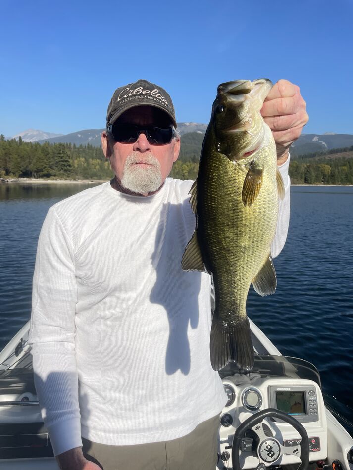 Montana Bass and Pike Ventured 3 hours s/w to fish Noxon Reservoir
