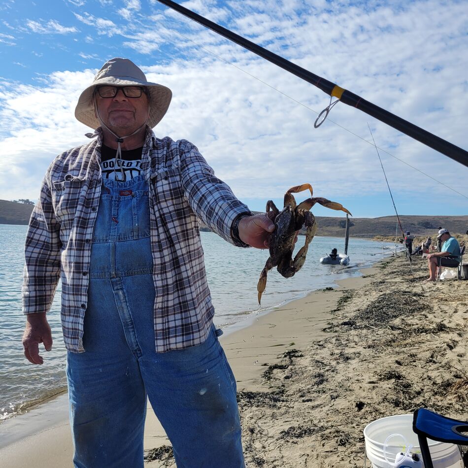 First time crab snaring Went to Lawson's Landing, tried crab snaring