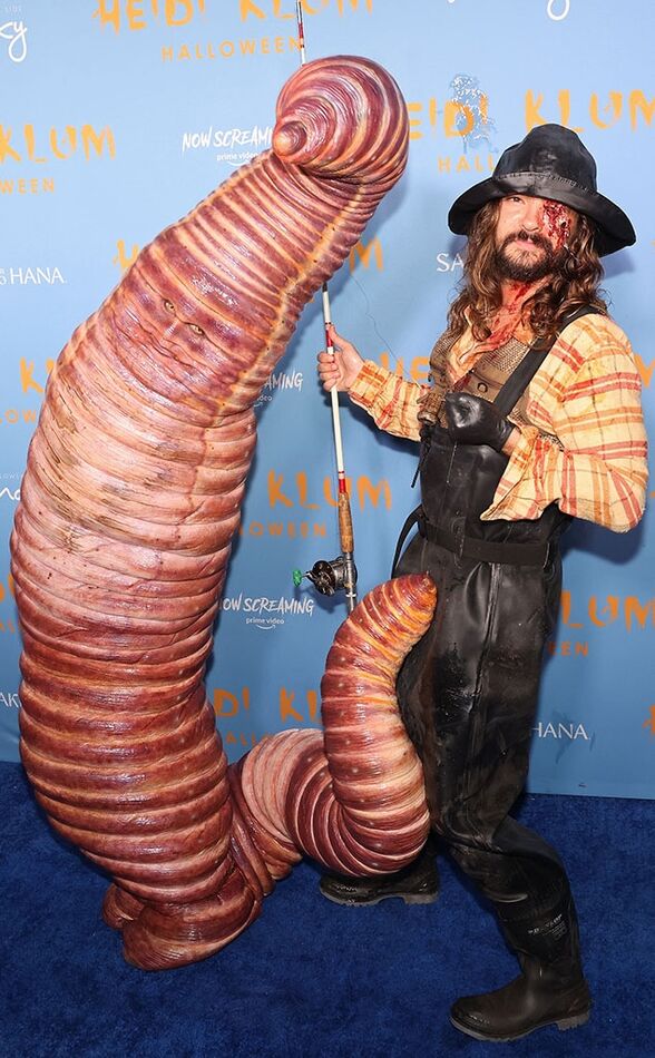 Killer Worm Halloween Costume If you look closely at the worm, you can