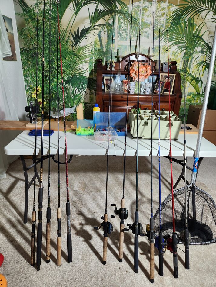 Garage sale collection I went on my morning walk today and saw a