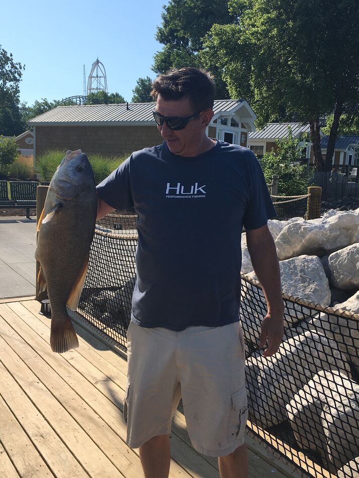 This guy was the heaviest fish I caught.  Didn’t h...