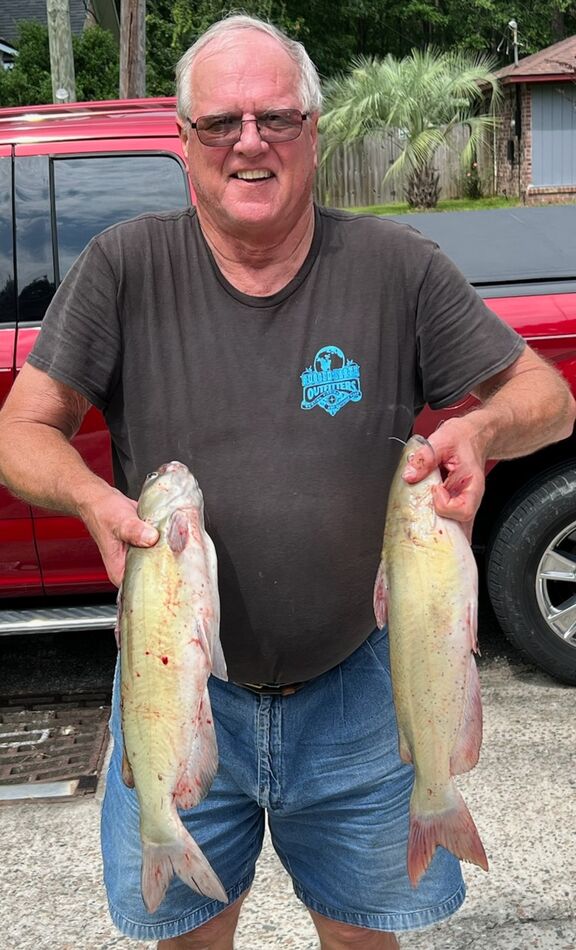 Catfishing Lake Moultrie Went out this morning with a long time