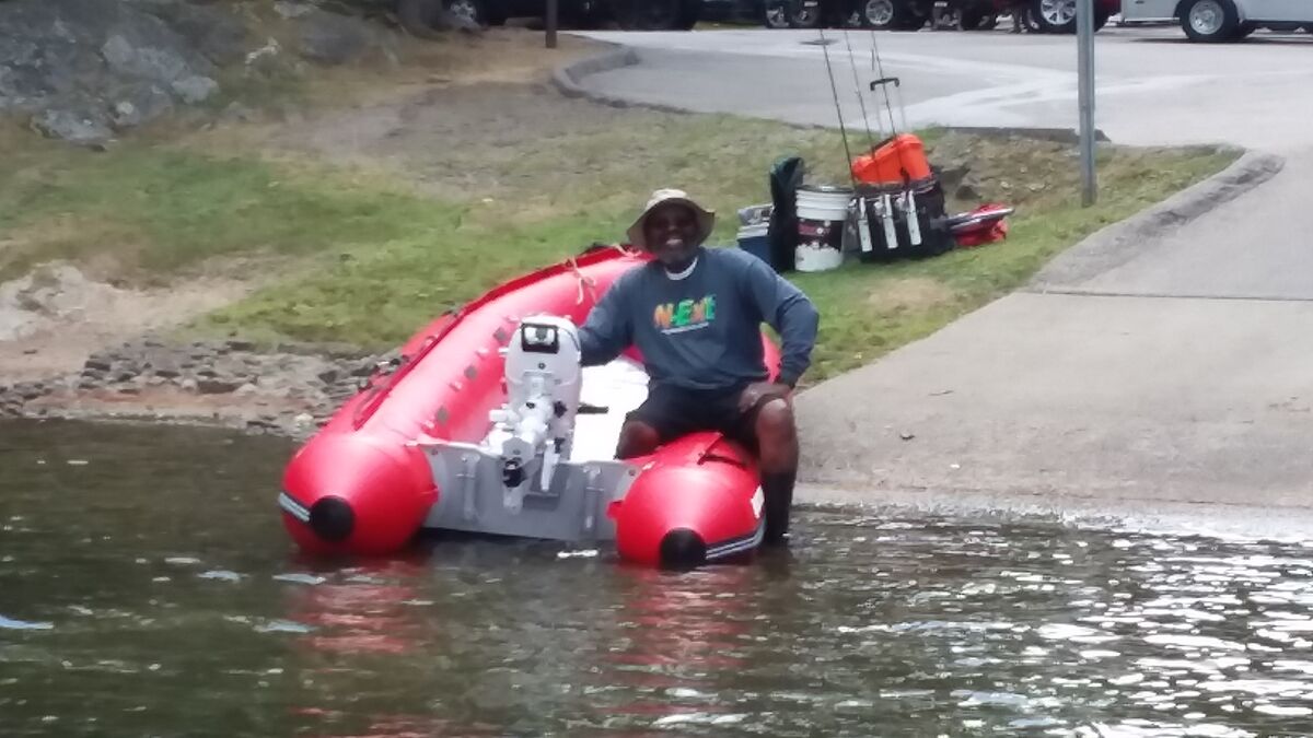 His beautiful inflatable....