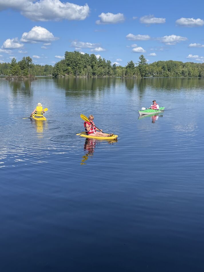 Safe return from Sharbot Lake Safe return from Sharbot Lake on