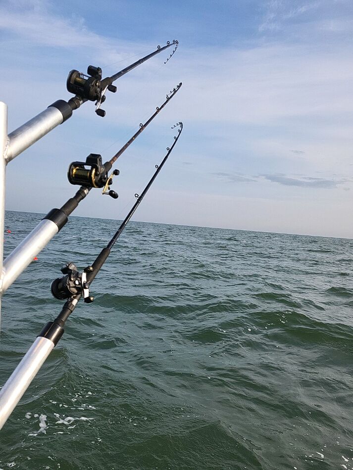 Saginaw bay Nice SE wind on Saginaw Bay today here in Michigan. Boated