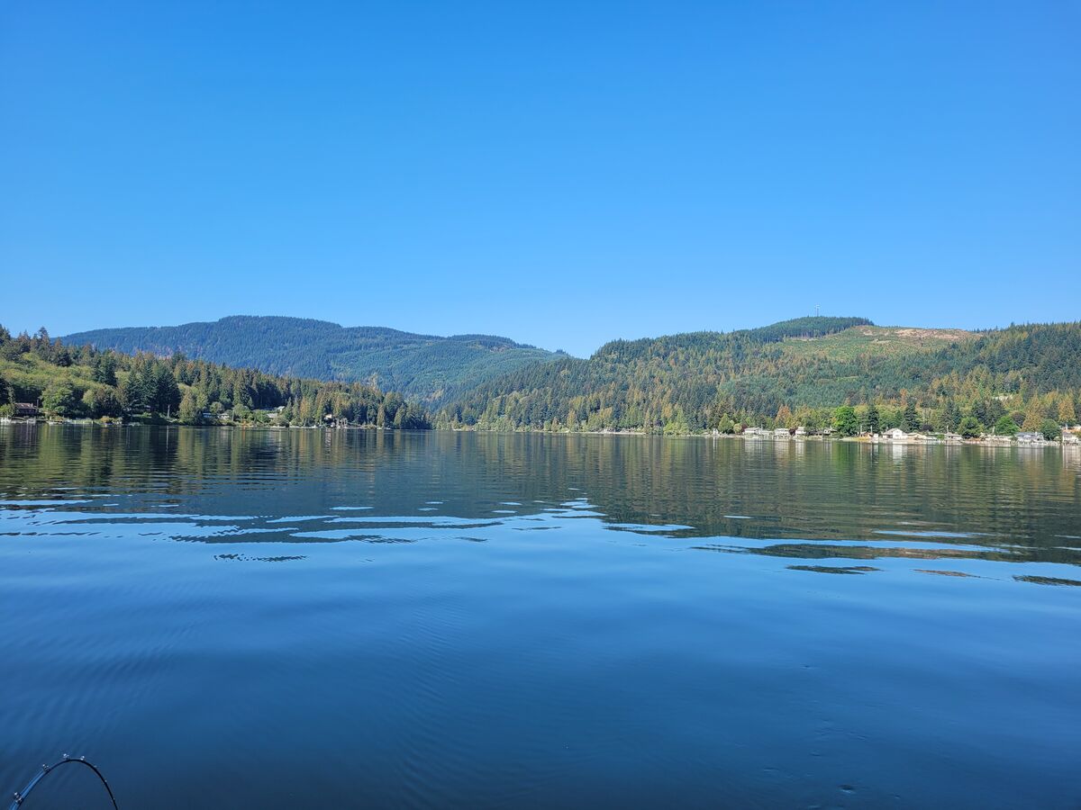 Another beautiful day at Lake Samish Went out this morning and had a beautiful day on the water