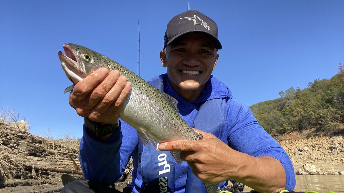 Folsom Lake caught three different species of fish! What a great day