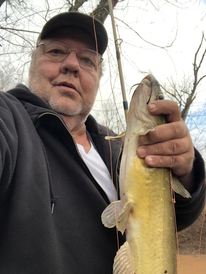 First fish of 2023 Giving the cats a try and they are biting some hope