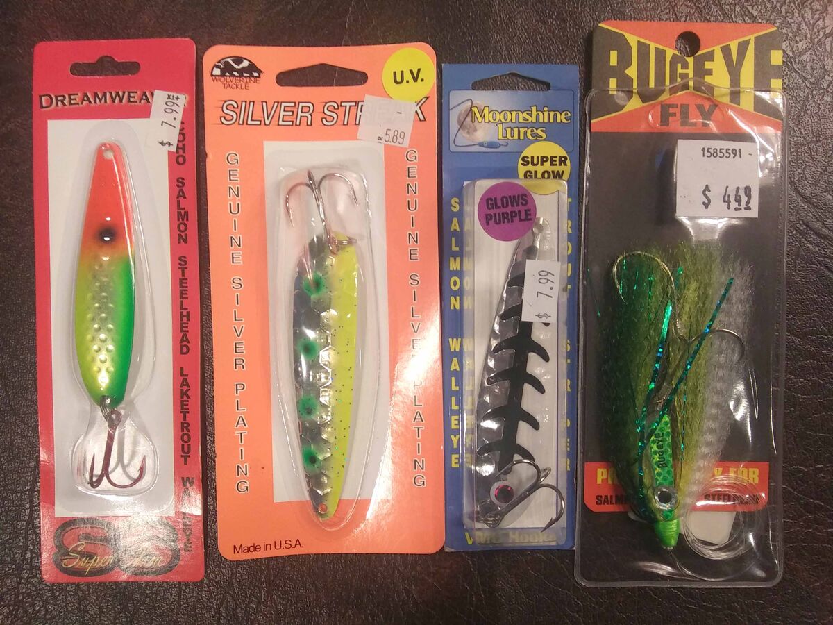 A few of my favorite big water spoons and flies fo...