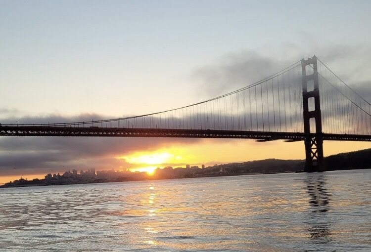 Sunrise over SF...