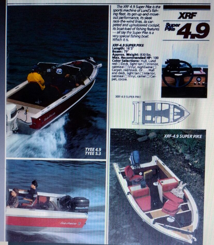 New to me boat (Page 2) Here's the page in the 1983 Lund catalog with