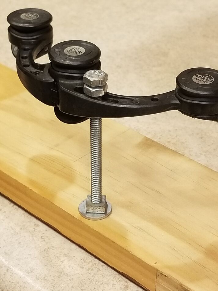 How tool is attached to the board...