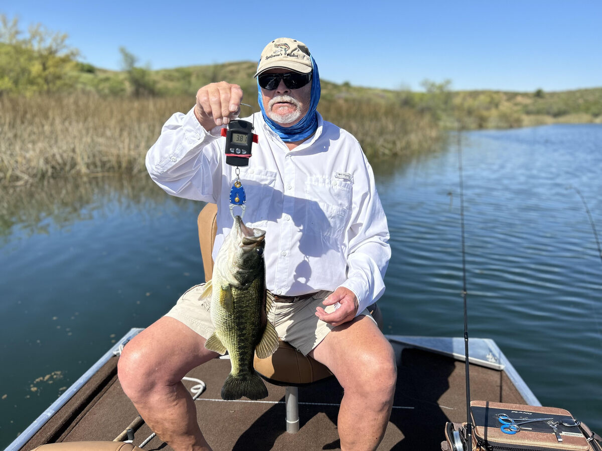 Rick's biggest for the year, 3.81lb...