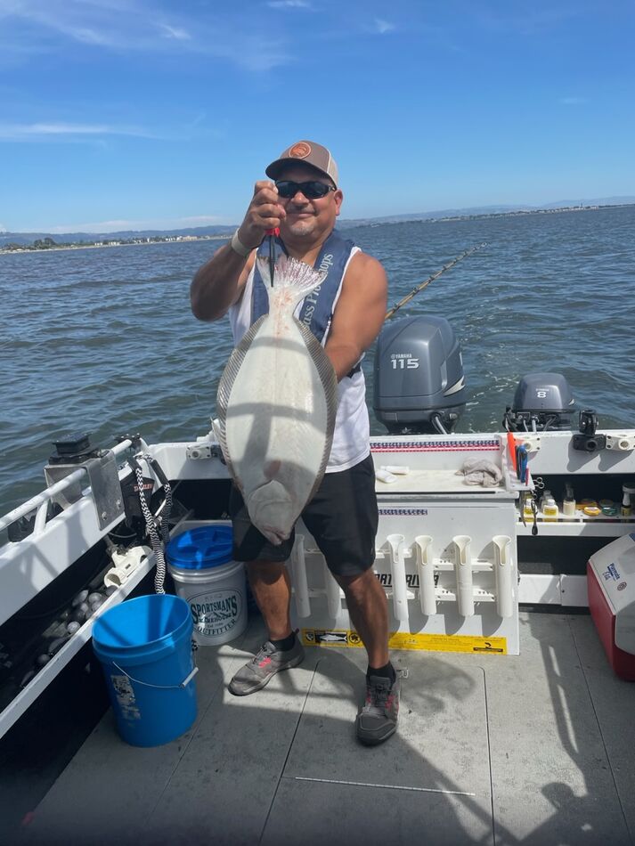 SF Bay 5/21 Went out by Alameda today, Caught 9 fish. 2 keeper