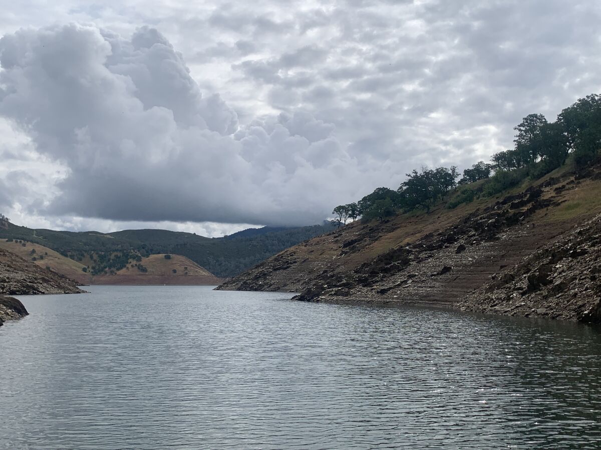 Lake McClure Went to lake on Saturday 56 Weather was cloudy, then