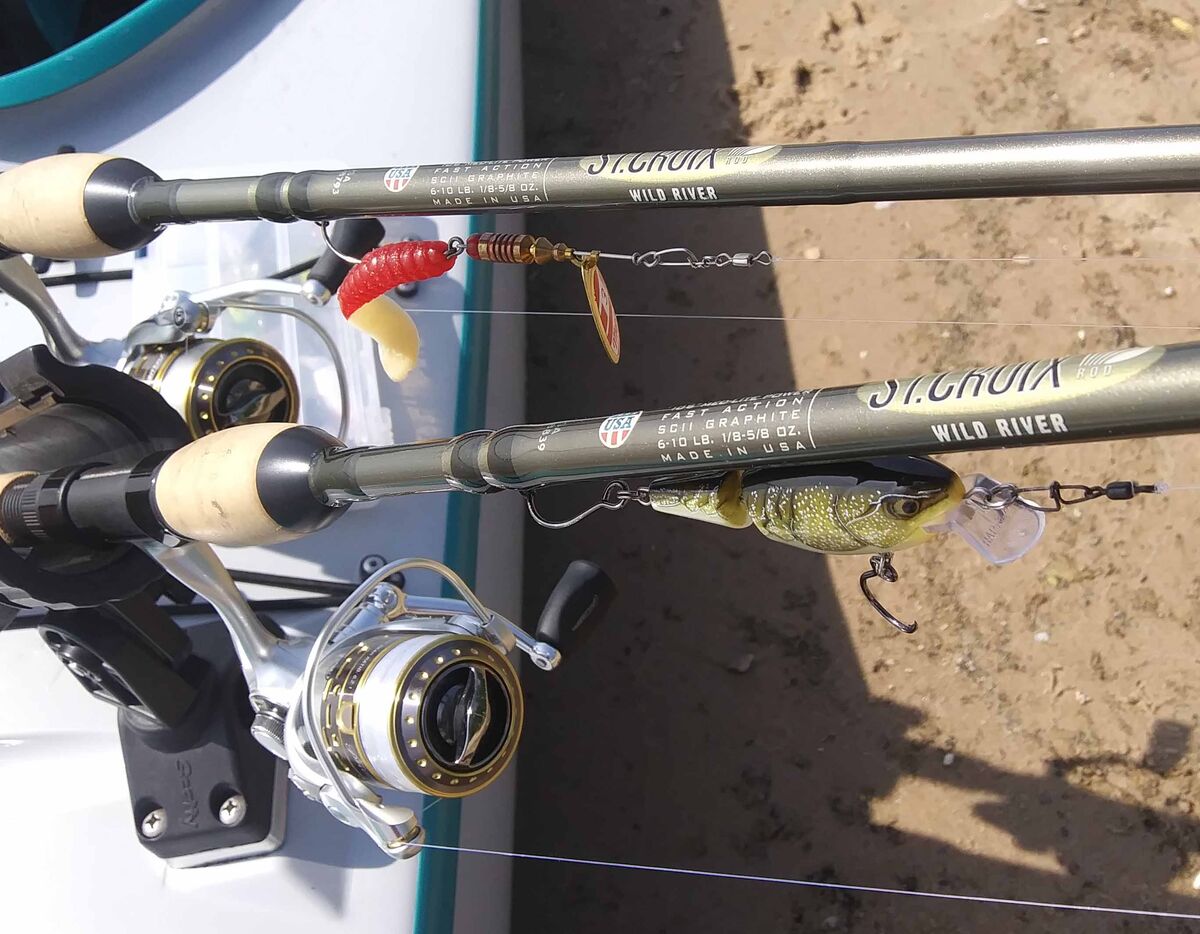 These ten foot six St. Croix rods are just like a ...