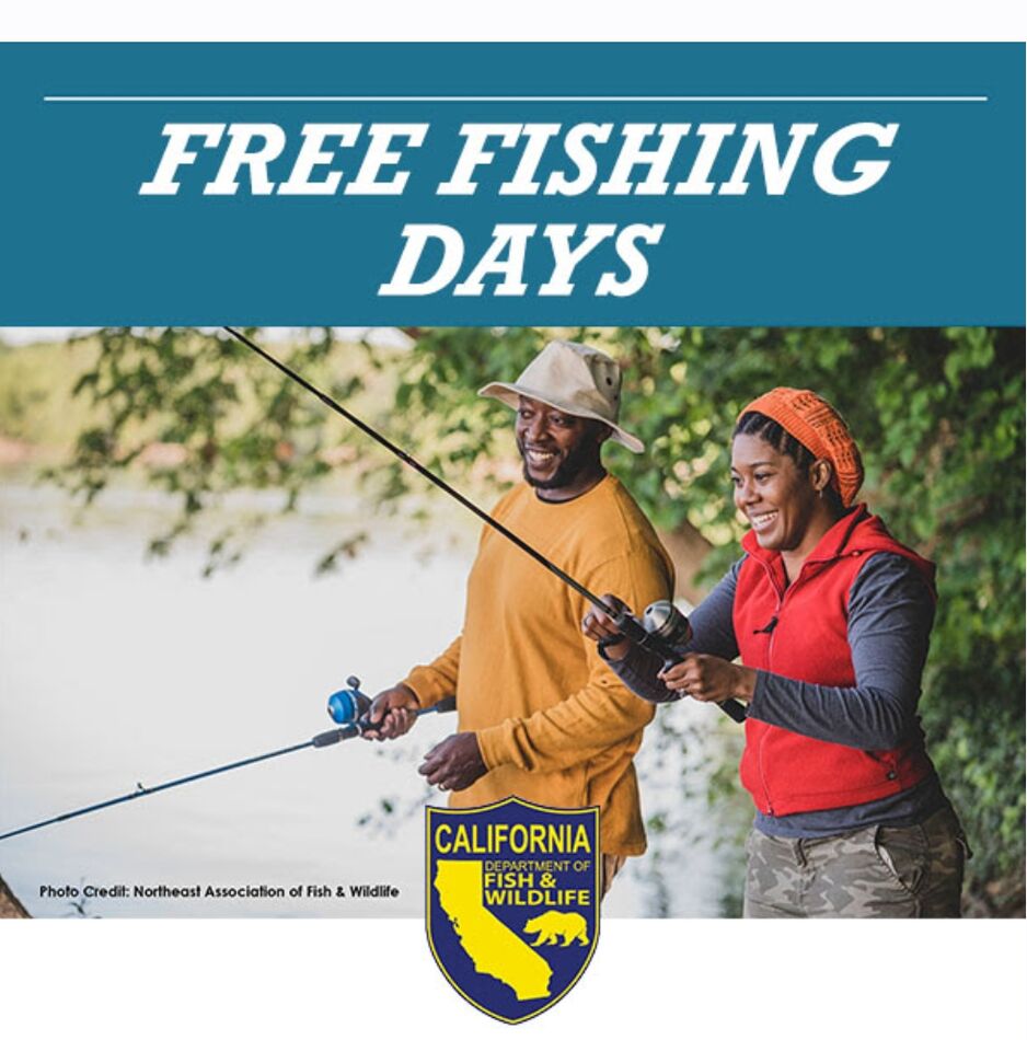 July 1 California Free Fishing Day Plagiarized from my CFW