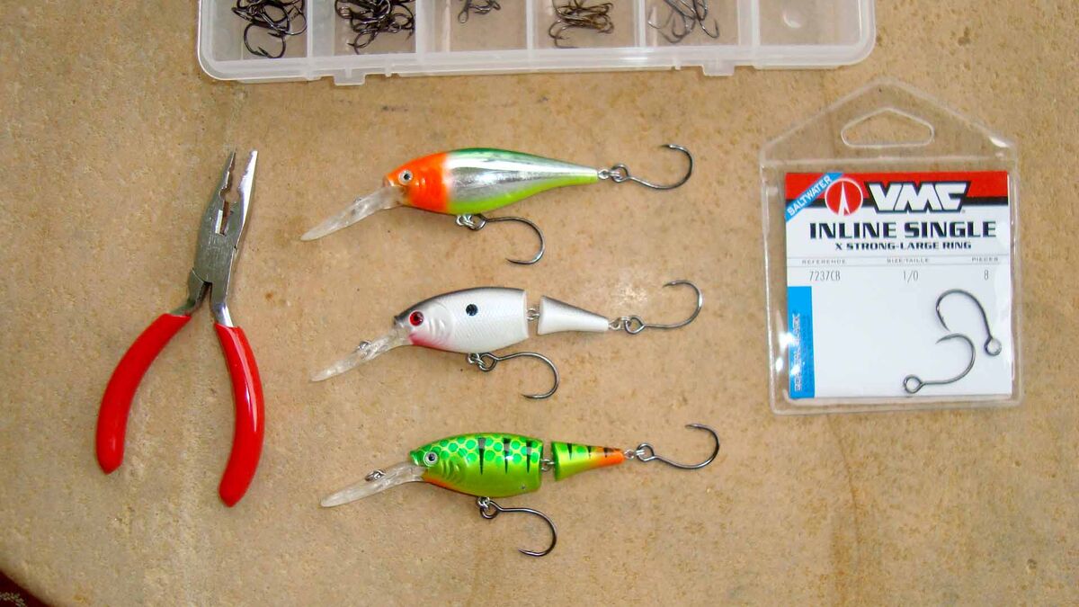 A fresh batch of lures converted for better catch ...