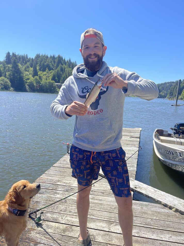 Tenmile Lake Oregon Lots of boats on the lake for the 4th of July. The