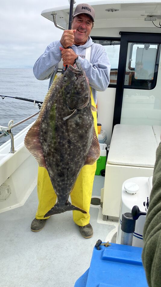 Last day of Halibut season I went Halibut fishing out of Eureka