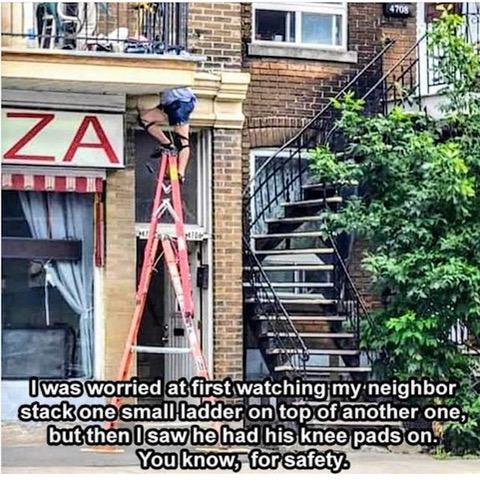 I think he is my neighbor...
