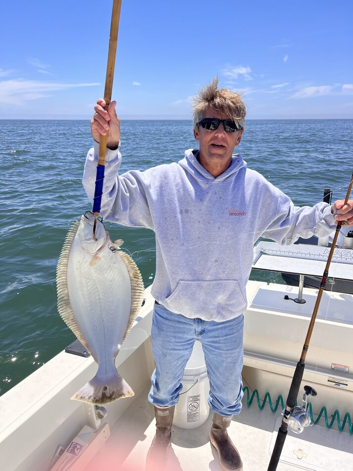 Halibut off Capitola Went out and ballbounced for halibut on Monday