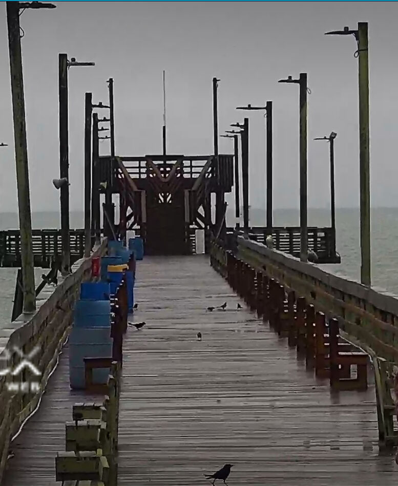 Surf City Fishing pier As you can see there’s 3 people on the pier