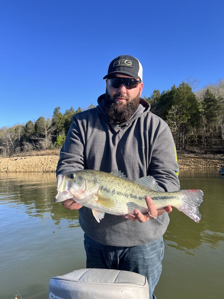 Nolin lake Great fishing today on Nolin lake. Best part was in Dog