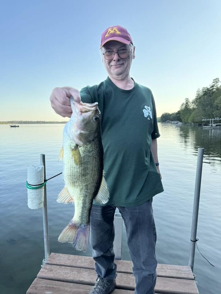 The fish are biting up north! (Minnesota) The fish are biting like mad