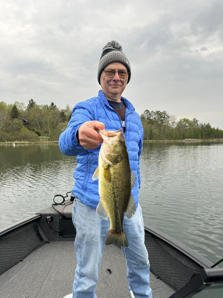 The fish are biting up north! (Minnesota) The fish are biting like mad