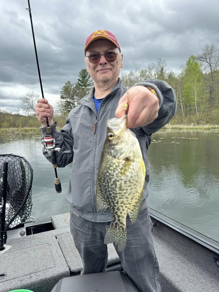 The fish are biting up north! (Minnesota) The fish are biting like mad