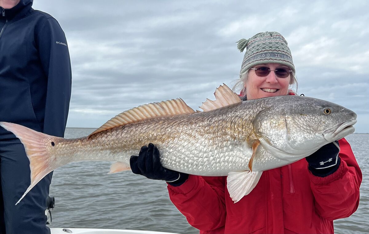 PB Bull Red: Caught in Venice, Louisiana courtesy of Southern Addiction.