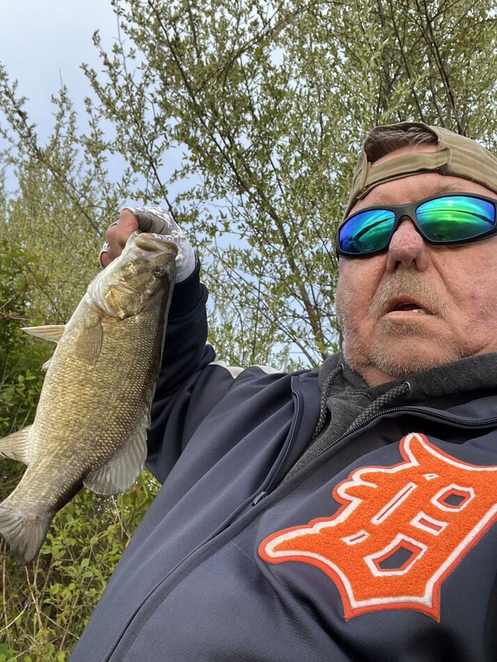 First fish on soft water this year and it was a keeper: Caught the ...