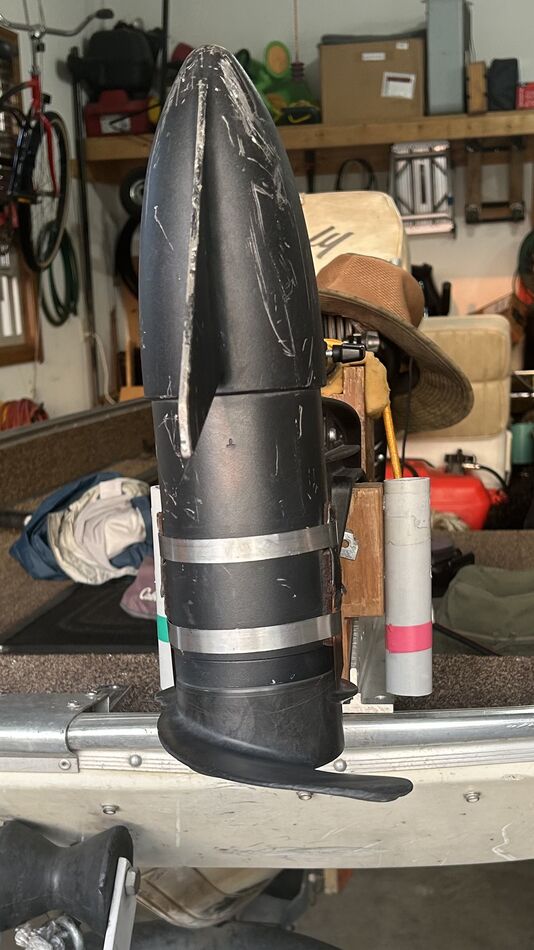 Modified Trolling Motor Is Really Weedless: Ok, not 100% weedless, but ...